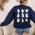 Ghost Science Teacher Chemistry Laboratory Halloween Costume Women's Sweatshirt Back Print Navy Ghost Science Teacher Chemistry Laboratory Halloween Costume Women's Sweatshirt Back Print Navy