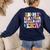 Groovy In My Behavior Specialist Era Behavior Teachers Women's Sweatshirt Back Print Navy Groovy In My Behavior Specialist Era Behavior Teachers Women's Sweatshirt Back Print Navy