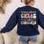 Groovy Some Call It Chaos We Call It Kindergarten Teacher Women's Sweatshirt Back Print Navy Groovy Some Call It Chaos We Call It Kindergarten Teacher Women's Sweatshirt Back Print Navy