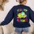 Groovy Field Trip Anyone Happy Field Day For Teachers Kids Women's Sweatshirt Back Print Navy Groovy Field Trip Anyone Happy Field Day For Teachers Kids Women's Sweatshirt Back Print Navy