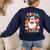Groovy Halloween Trick Or Teach Retro Floral Ghost Teacher For Men Women Kids Women's Sweatshirt Back Print Navy Groovy Halloween Trick Or Teach Retro Floral Ghost Teacher For Men Women Kids Women's Sweatshirt Back Print Navy