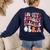 Groovy In My Spooky Teacher Era Halloween Party Boo Women's Sweatshirt Back Print Navy Groovy In My Spooky Teacher Era Halloween Party Boo Women's Sweatshirt Back Print Navy