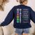 Growth Mindset Shirt Positive School Classroom Teacher Women's Sweatshirt Back Print Navy Growth Mindset Shirt Positive School Classroom Teacher Women's Sweatshirt Back Print Navy