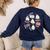 Halloween Advocate Heat Transfers Special Education Teacher Men Women Women's Sweatshirt Back Print Navy Halloween Advocate Heat Transfers Special Education Teacher Men Women Women's Sweatshirt Back Print Navy