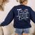 Halloween Best Teachers Are A Bit Batty Spooky Bats Women's Sweatshirt Back Print Navy Halloween Best Teachers Are A Bit Batty Spooky Bats Women's Sweatshirt Back Print Navy
