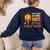 Halloween You Can't Scare Toddler Teacher For Men Women Women's Sweatshirt Back Print Navy