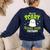 Halloween This Is My Scary Preschool Teacher Custome For Men Women Kids Women's Sweatshirt Back Print Navy