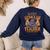 Halloween Scary Spanish Teacher No Costume Required For Men Women Women's Sweatshirt Back Print Navy