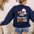 Halloween Teacher Women Cute Reading Ghost Read More Books Women's Sweatshirt Back Print Navy Halloween Teacher Women Cute Reading Ghost Read More Books Women's Sweatshirt Back Print Navy