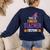 Halloween Teachers This Is My Tired Teacher Costume Women's Sweatshirt Back Print Navy Halloween Teachers This Is My Tired Teacher Costume Women's Sweatshirt Back Print Navy