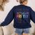 Happy Fri Yay Teacher Friday Saying Women's Sweatshirt Back Print Navy Happy Fri Yay Teacher Friday Saying Women's Sweatshirt Back Print Navy