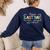 Happy Last Day Of School Shirt Men Women Teacher Student Women's Sweatshirt Back Print Navy