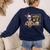 Haunted By 6-7 Teacher Halloween 67 Women's Sweatshirt Back Print Navy Haunted By 6-7 Teacher Halloween 67 Women's Sweatshirt Back Print Navy