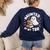 Haunted By My TBR Cute Ghost Book Reading Teacher Halloween Women's Sweatshirt Back Print Navy Haunted By My TBR Cute Ghost Book Reading Teacher Halloween Women's Sweatshirt Back Print Navy