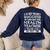 Health Teacher Tshirt Appreciation For Men Women Women's Sweatshirt Back Print Navy