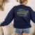 Heidelberg Germany Art Men Women Women's Sweatshirt Back Print Navy