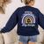Helping Tiny Humans To Do Big Things Teacher Women Women's Sweatshirt Back Print Navy Helping Tiny Humans To Do Big Things Teacher Women Women's Sweatshirt Back Print Navy
