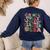 In My Holly Xmas Jolly Teacher Era Teacher Vibes Christmas For Men Women Kids Women's Sweatshirt Back Print Navy