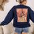Human Muscles Organs Scary Anatomy Teacher Halloween Costume Women's Sweatshirt Back Print Navy