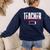 Humor Teacher Empty Battery Power Men Women Women's Sweatshirt Back Print Navy Humor Teacher Empty Battery Power Men Women Women's Sweatshirt Back Print Navy