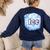 Ice Halloween Pun Costume Easy Lazy Team Group Teacher Women's Sweatshirt Back Print Navy