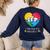 IEP I Encourage Progress Special Education School Teacher Women's Sweatshirt Back Print Navy IEP I Encourage Progress Special Education School Teacher Women's Sweatshirt Back Print Navy