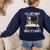 I'Ll Just Wait Until It's Quiet Skeleton Teacher Halloween Women's Sweatshirt Back Print Navy I'Ll Just Wait Until It's Quiet Skeleton Teacher Halloween Women's Sweatshirt Back Print Navy