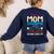I'm Mom Grandma And A Retired Teacher Nothing Scares Me Men Women Women's Sweatshirt Back Print Navy I'm Mom Grandma And A Retired Teacher Nothing Scares Me Men Women Women's Sweatshirt Back Print Navy