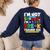 I'm Not Short I'm Pre-K Teacher Size Back To School Teacher Women's Sweatshirt Back Print Navy I'm Not Short I'm Pre-K Teacher Size Back To School Teacher Women's Sweatshirt Back Print Navy