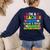 I'm A Teacher What's Your Superpower Back To School Women's Sweatshirt Back Print Navy