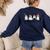 Inclusion Isn't Scary Boo Ghost Halloween Sped Teacher Women's Sweatshirt Back Print Navy Inclusion Isn't Scary Boo Ghost Halloween Sped Teacher Women's Sweatshirt Back Print Navy