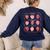 Inclusion Is My Jam Special Education Teacher Autism SPED Women's Sweatshirt Back Print Navy