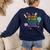 The Influence Of A Good Teacher Can Never Be Erased Quote Women's Sweatshirt Back Print Navy The Influence Of A Good Teacher Can Never Be Erased Quote Women's Sweatshirt Back Print Navy