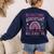 Instructional Assistant Because Teacher Need Hero Learning Women's Sweatshirt Back Print Navy Instructional Assistant Because Teacher Need Hero Learning Women's Sweatshirt Back Print Navy