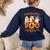 Insurance Boo Crew Halloween Spooky Costume Teacher Women's Sweatshirt Back Print Navy