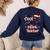 It's Cool To Be a Infant Teacher Snowman Winter Christmas Women's Sweatshirt Back Print Navy It's Cool To Be a Infant Teacher Snowman Winter Christmas Women's Sweatshirt Back Print Navy