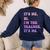It's Me Hi I'm The TEACHER It's Me Teacher Educator Women's Sweatshirt Back Print Navy