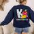 K Is For Kindergarten Teacher Pencil Apple Back To School Women's Sweatshirt Back Print Navy K Is For Kindergarten Teacher Pencil Apple Back To School Women's Sweatshirt Back Print Navy