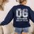 Kids Hello Sixth Back To School 6th Grade Dream Team Teacher Women's Sweatshirt Back Print Navy Kids Hello Sixth Back To School 6th Grade Dream Team Teacher Women's Sweatshirt Back Print Navy