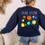 Kids Solar Systems Cute Planets Space Science Teacher School Women's Sweatshirt Back Print Navy Kids Solar Systems Cute Planets Space Science Teacher School Women's Sweatshirt Back Print Navy