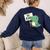 Be Kind Teacher Anti-Bullying Dino Kindness Women Men Boys Women's Sweatshirt Back Print Navy Be Kind Teacher Anti-Bullying Dino Kindness Women Men Boys Women's Sweatshirt Back Print Navy