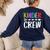 Kinder Crew Shirt Kindergarten Boy Girl Student Teacher Women's Sweatshirt Back Print Navy