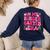 In My Kindergarten Era Girl Back To School Kinder Teacher Women's Sweatshirt Back Print Navy In My Kindergarten Era Girl Back To School Kinder Teacher Women's Sweatshirt Back Print Navy