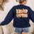 Kindergarten Teacher Fall Pumpkin Autumn Cute Women's Sweatshirt Back Print Navy Kindergarten Teacher Fall Pumpkin Autumn Cute Women's Sweatshirt Back Print Navy