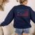 Literacy Justice For All Teacher Women's Sweatshirt Back Print Navy Literacy Justice For All Teacher Women's Sweatshirt Back Print Navy