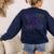 Little Mr Miss SMARTY PANTS Graduation Alumni Teacher Women's Sweatshirt Back Print Navy