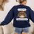 I Love Math It Makes People Cry Math Teacher Women's Sweatshirt Back Print Navy