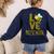 Love Preschool Back To School Yellow Bee Preschool Teacher For Men Women Girls Kids Women's Sweatshirt Back Print Navy