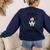 Mad Scientist Shirt Kids Boys Youth Science Teacher Women's Sweatshirt Back Print Navy