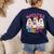 Maestra Pantasmas Conchas Teacher Mexican Halloween Women's Sweatshirt Back Print Navy Maestra Pantasmas Conchas Teacher Mexican Halloween Women's Sweatshirt Back Print Navy
